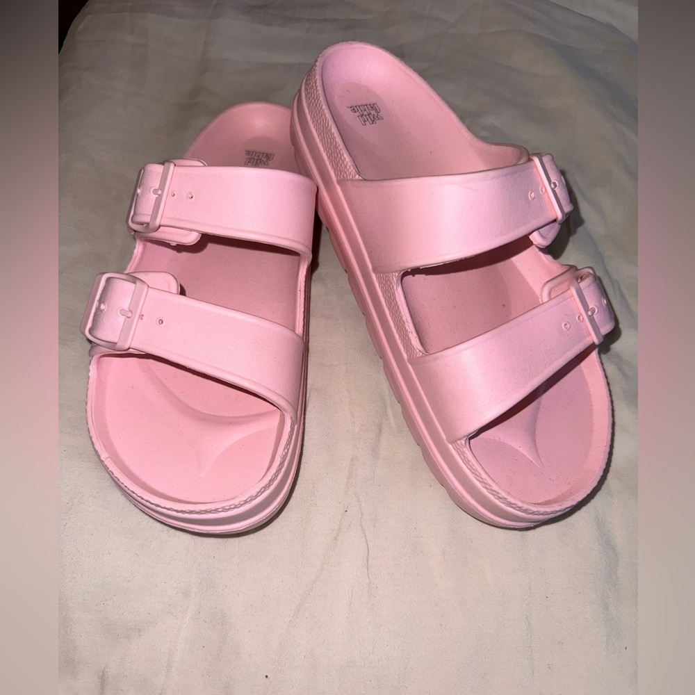 Wild Fable Pink Platform Sandals
